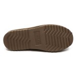 Warmbat slipper Taupe suède Gibson